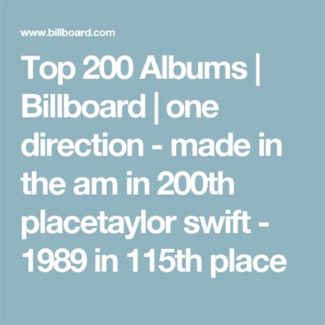 Top 200 Albums Billboard Chart Album