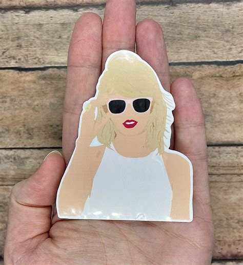 Taylor Swift Sticker Singer Stickers Animated Sticker Etsy