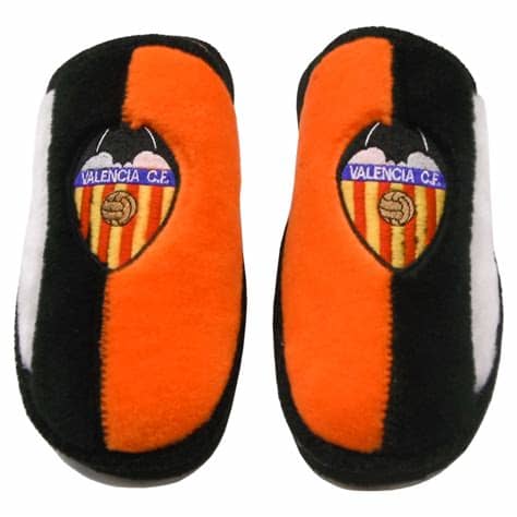 Zapatillas de casa originales, cómodas y anchos especiales. Zapatillas de estar por casa del Valencia C.F. - Forofos