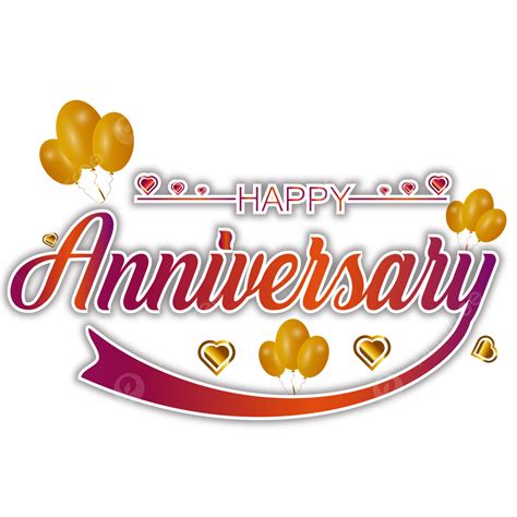 Happy Anniversary Love Vector Hd Png Images Happy Anniversary