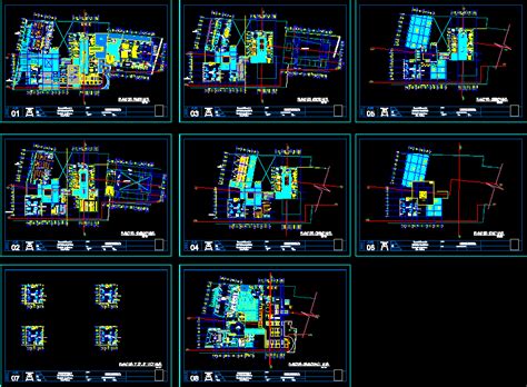 Mall Cultural Dwg Plan For Autocad Designs Cad