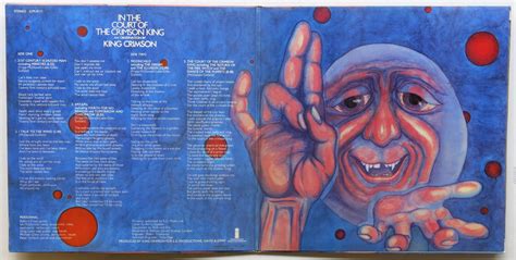 King crimson in the court of the crimson king canadian vinyl album. King Crimson - UK 1st Press "In The Court Of The Crimson ...