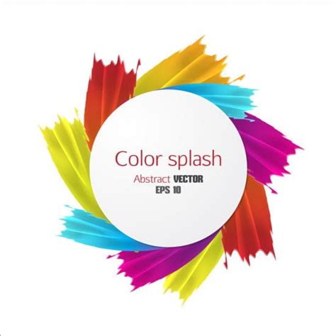 Color Splash Abstract Background Eps Vector Uidownload