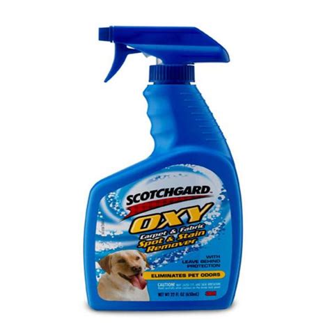 Scotchgard Oxy Pet Carpet Fabric Spot And Stain Remover 22 Oz