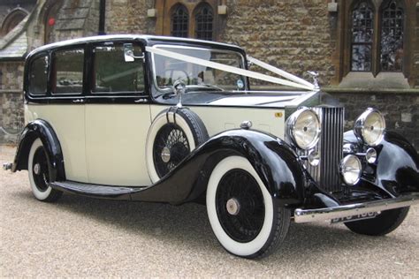 1937 Vintage Rolls Royce Wedding Car London Elegance Wedding Cars