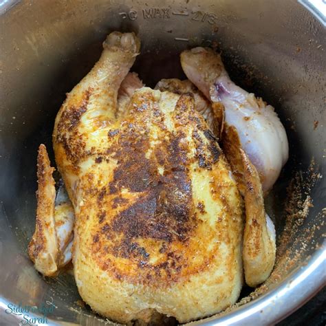 Instant Pot Whole Chicken Recipe Sidetracked Sarah