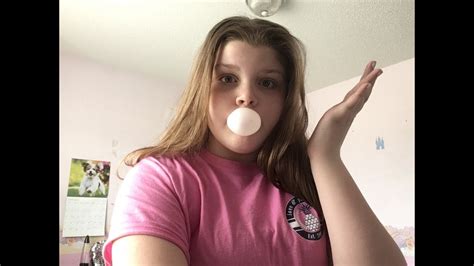 Bubble Gum Blowing Part 2 Youtube
