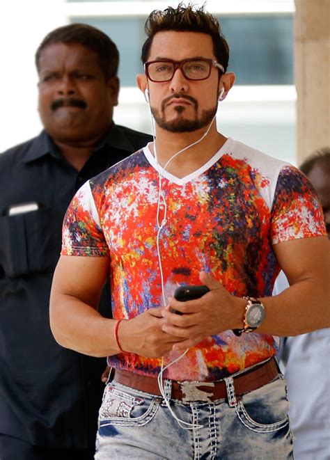 Terrorism and terrorists have no religion. Like Aamir's new look? VOTE! - Rediff.com movies
