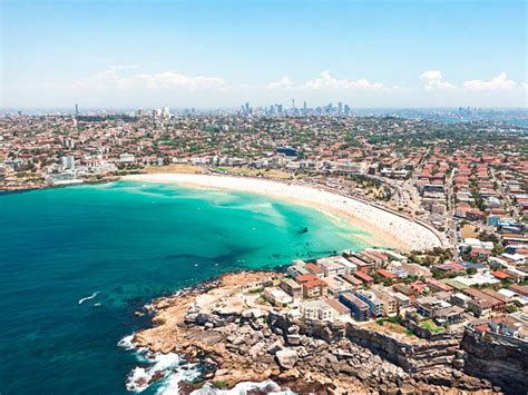 Find where is bondi beach located. Bytes: Sydney Suburbs, continued: Bondi, Bondi Beach ...