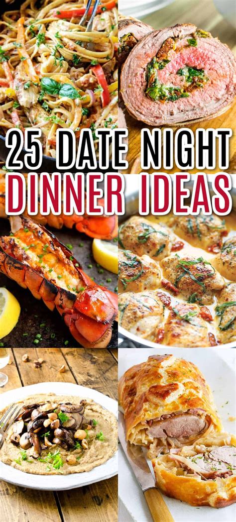 These 25 Date Night Dinner Ideas Are Just What You Need For A Fantastic Meal At Home With Your