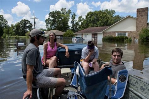 Louisiana Flooding Volunteers Descend On Stricken State To Assist