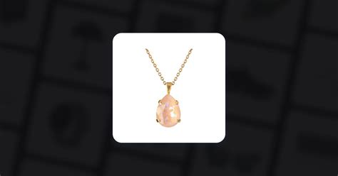 Caroline Svedbom Mini Drop Necklace Smycken • Pris