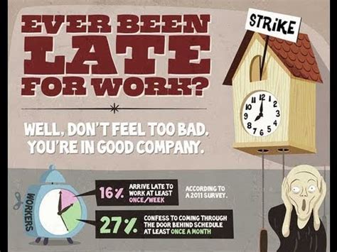 I'm a professor, and i've heard them all. Online Clock's 16 Excuses For Being Late To Work - YouTube