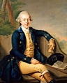1768 Ernest II, Duke of Saxe-Gotha-Altenburg. By Johann Georg Ziesenis ...
