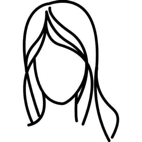 Outline Of A Female Face Outline Face Anime Blank Female Template