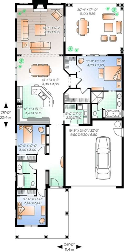 House Plan 034 00670 Ranch Plan 1779 Square Feet 3 Bedrooms 2