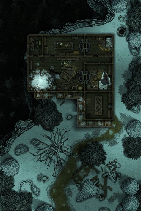 Black Cabin From Icewind Dale Rime Of The Frostmaiden 2030