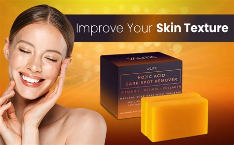 Amazon Com VALITIC Kojic Acid Dark Spot Remover Soap Bar With Vitamin