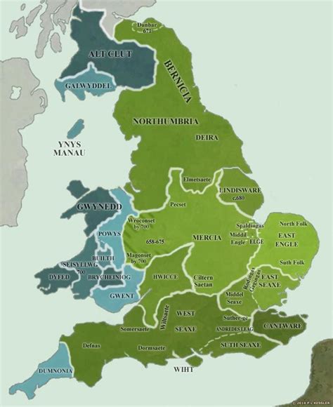 The Anglo Saxon Kingdoms Ad 700 Saxon History Map Of Britain Anglo
