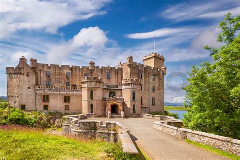 Dunvegan Castle On The Isle Of Skye Scotland Stock Image Colourbox