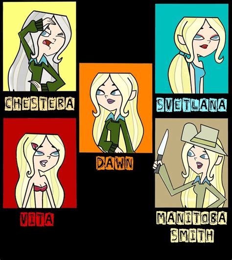 Personality Dawn By Mojito666 On Deviantart Total Drama Island Total