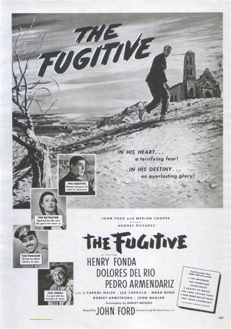 Henry Fonda Dolores Del Rio The Fugitive Magazine Ad 1947 2