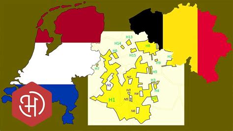 The World S Strangest Borders Between Belgium And The Netherlands Baarle Hertog And Baarle