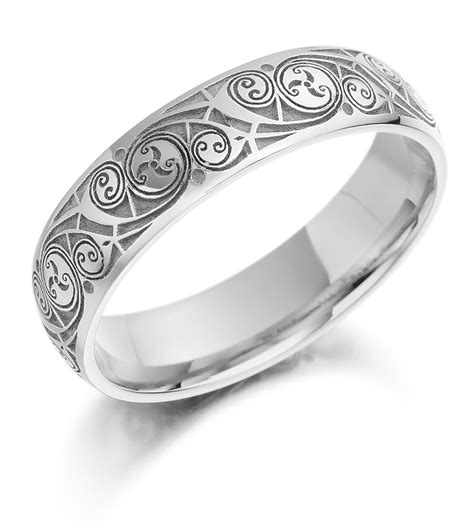 Choosing one of our signature designs will be the perfect way to at irish celtic jewels, we offer men traditional celtic wedding rings that are masculine, symbolic and crafted entirely by hand. Celtic Wedding Ring - Ladies Gold Celtic Spiral Triskel ...