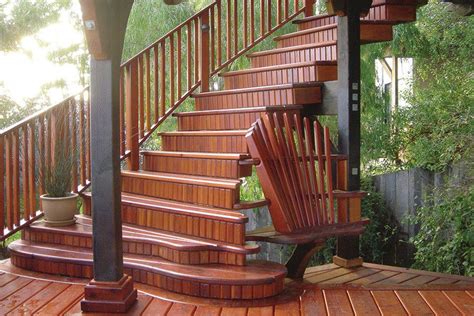 Curve Appeal Professional Deck Builder Staircases Design Multi