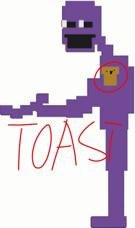 Why The Purple Guy Likes Toast So Much Fnaf By Kw1206 On Deviantart