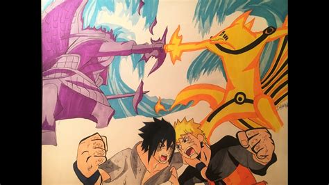 Como Dibujar A Naruto Y Sasuke 2021