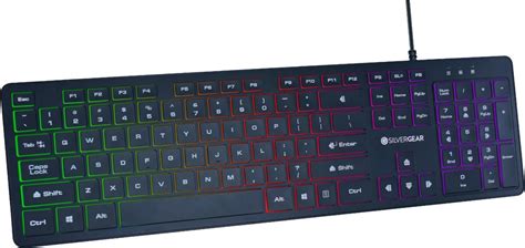 Silvergear Gaming Toetsenbord Rgb Led Gaming Keyboard Qwerty