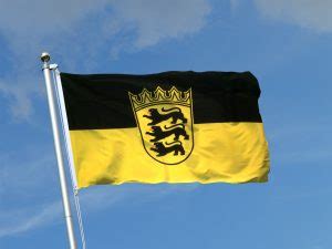 Flag of heidelberg in baden wuerttemberg germany vector image. Die Landeshymne: "In Deutschlands tiefem Süden (da liegt ...