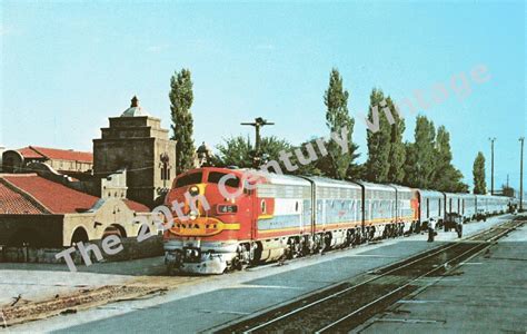 Postcard K 477 Santa Fe Railroad Station Albuquerque New Mexico 1200dpi