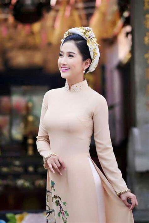 love the nude color vietnamese traditional dress vietnamese dress traditional dresses long