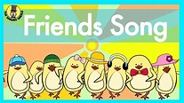 Friends Song | Verbs Song for Kids | The Singing Walrus - YouTube