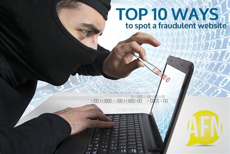 Top 10 Ways To Spot A Fraudulent Website