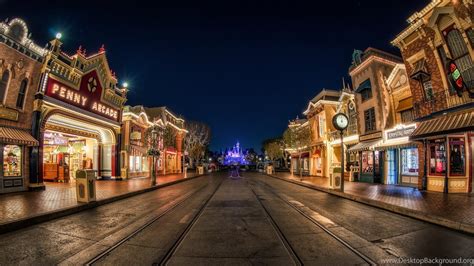 Disneyland Main Street Wallpapers Hd Resolution Desktop Background