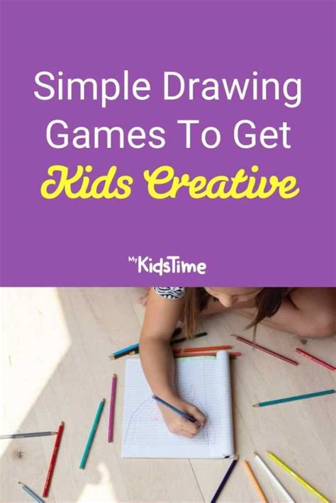 Simple Drawing Games To Get Kids Creative