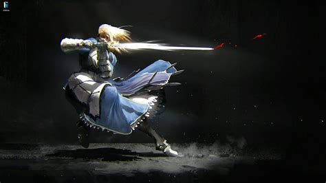 We hope you enjoy our growing collection of hd images. Saber (Artoria Pendragon) - Fate Stay Night - живые обои ...