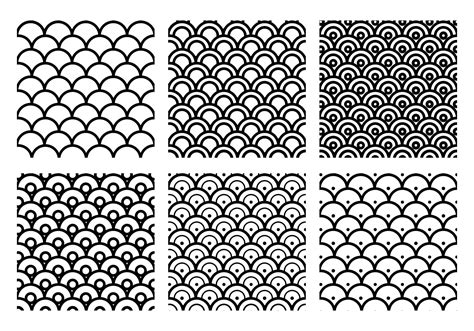 Fish Scale Texture Vector Art Icons And Graphics For Free Download