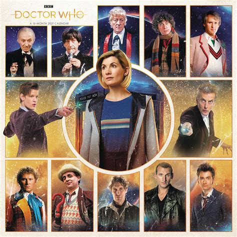 Apr202526 Doctor Who 2021 Wall Calendar Previews World