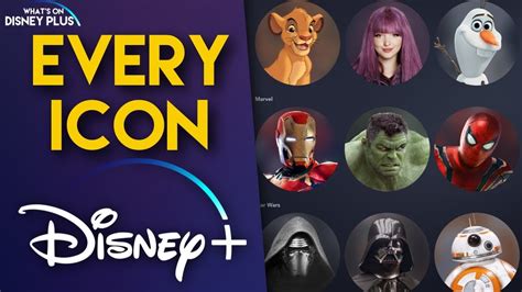 This icon is a part of a collection of disney plus flat icons produced by icons8. Disney Plus: What icons and avatars will the new streamer ...