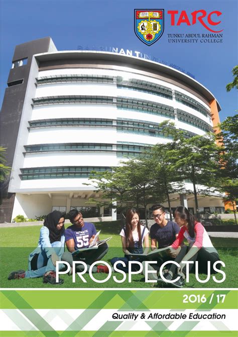 Thanks so much for helping others to choose the right university and sharing your experience. Tunku Abdul Rahman University College (TARUC) Prospectus ...
