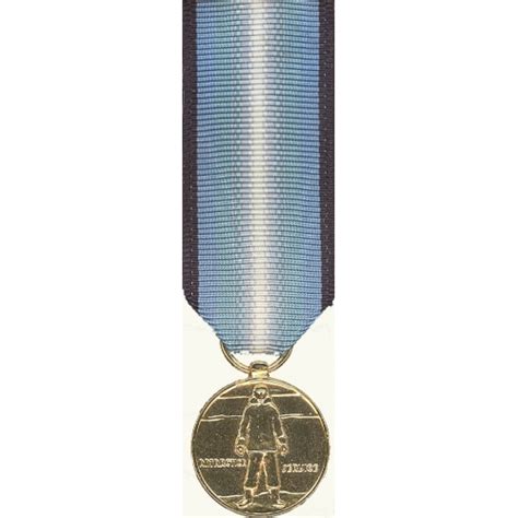 Anodized Mini Antarctica Service Medal