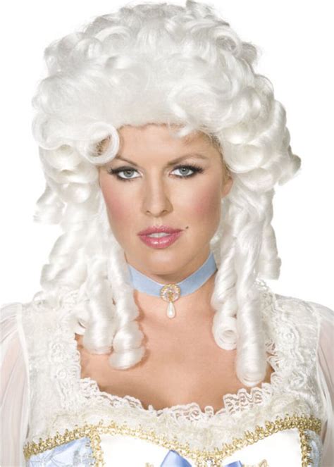 white ladies aristocratic baroque wig [30619 42122] struts party superstore