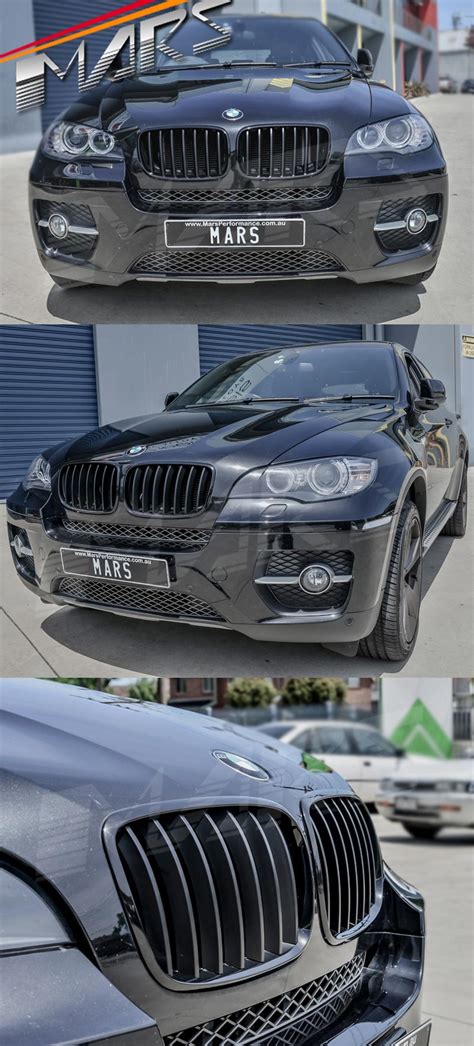 At andy's auto sport, you can find bmw x6 grille mesh for body kits at a great price. Gloss Black X6M style Front Kidney Grille for BMW X6 E71 08-14 | Mars Performance