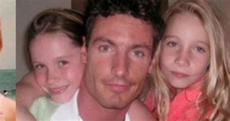 dean gaffney poses with twin daughters as he wishes…