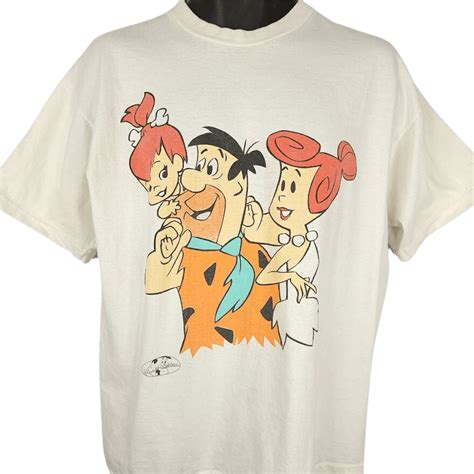 Vintage 90s The Flintstones T Shirt Shop Thrilling