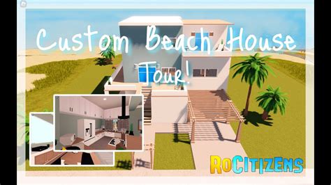 Rocitizens Custom Beach House Tour Empty Plot Youtube